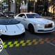 A typical scene on Rodeo Drive